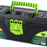 Ящик для инструмента, 324 х 165 х 137 мм, 13", пластик Россия Сибртех 90803