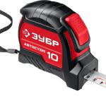 Рулетка10м х 25мм  с автостопом ЗУБР 34052-10-25