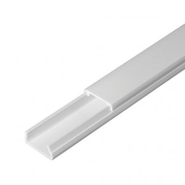 Кабель-канал 20х10 белый 2-й замок в п/э  0325203